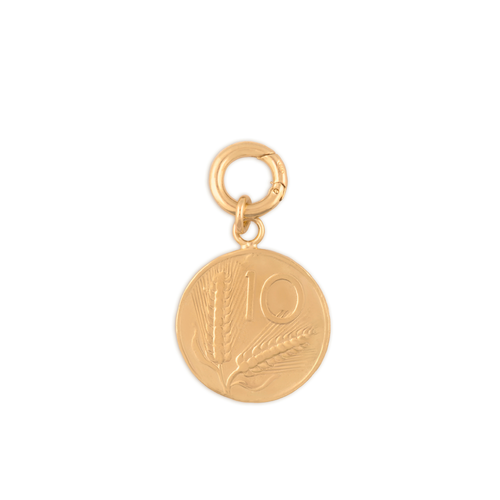 10 Lira Coin Gold Pendant (Fortune)