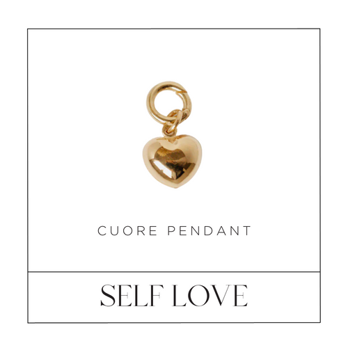 Cuore Gold Pendant (Self Love)